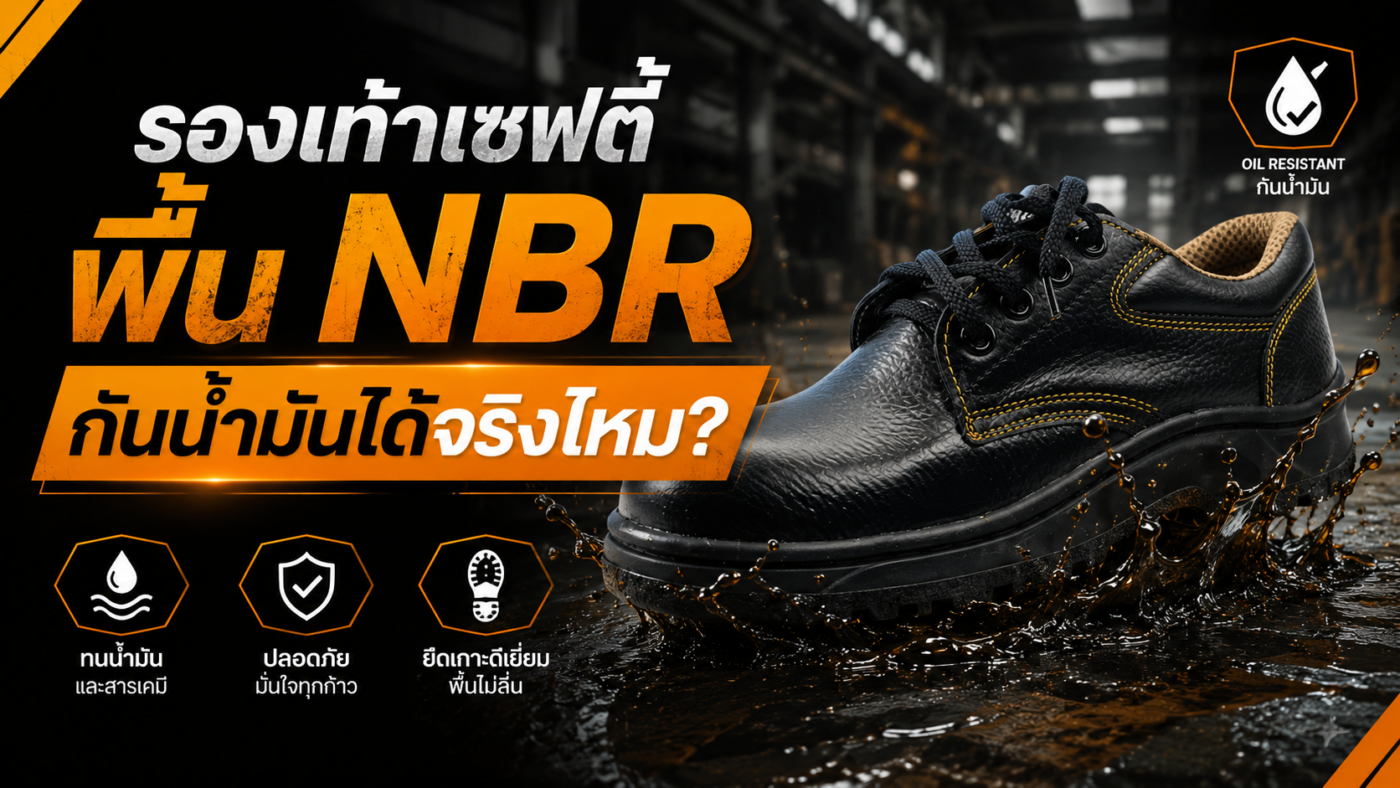 รองเท้าเซฟตี้ NBR