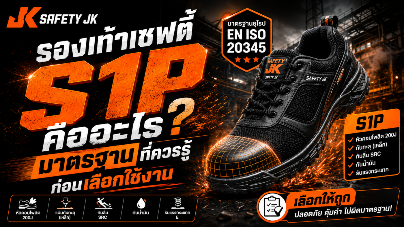 รองเท้าเซฟตี้s1p