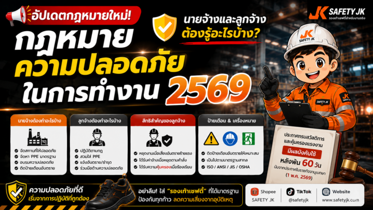 อัปเดตกฎหมายความปลอดภัยในการทำงาน