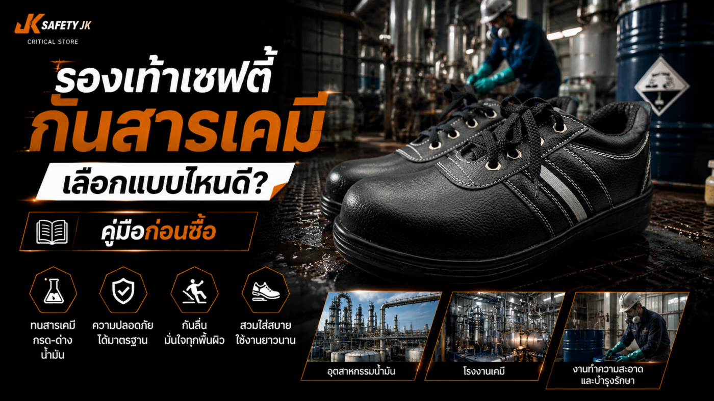 รองเท้าsafetyกันสารเคมี